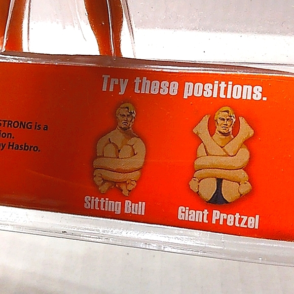 NWT☆Collectible☆World's Smallest~STRETCH ARMSTRONG By HASBRO Figure - Picture 5 of 6